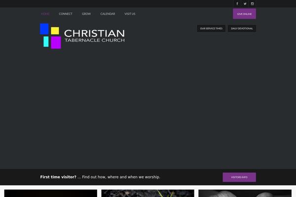 Dunamis theme site design template sample