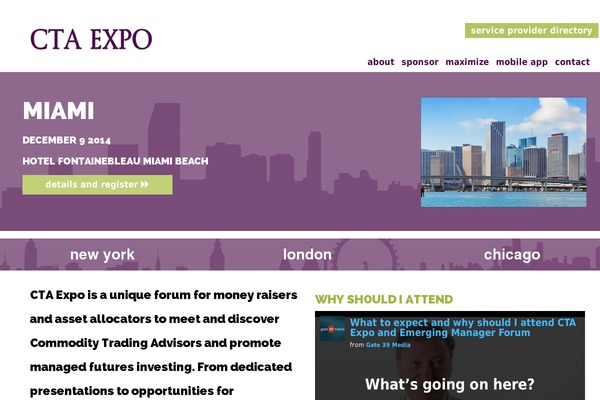 ctaexpo theme websites examples