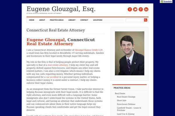 Attorney theme site design template sample