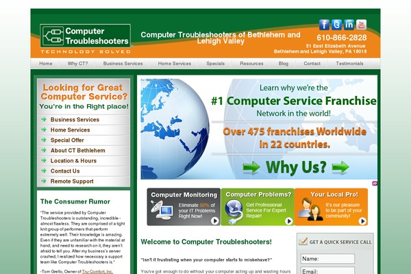 Site using 518Slider plugin