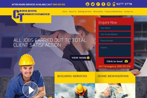 Titan theme site design template sample
