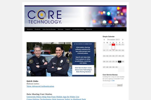 ctc-core.com site used Ctc-theme
