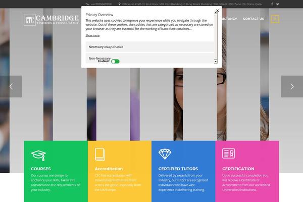 Site using Circles Gallery plugin