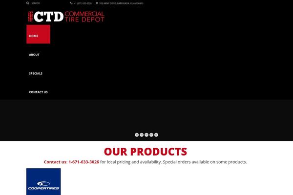 Automotive Child theme site design template sample