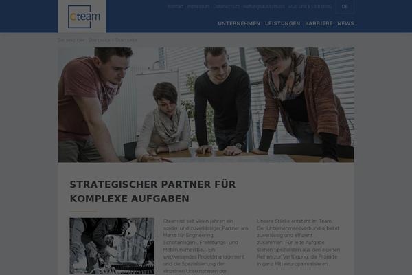 cteam.de site used Cteam