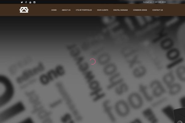 Elision theme site design template sample