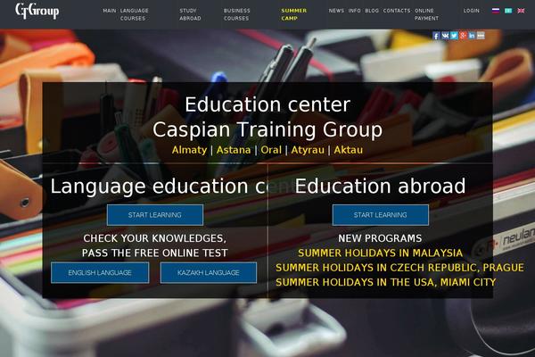 Scrate theme site design template sample