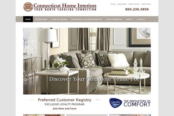 Ct theme site design template sample