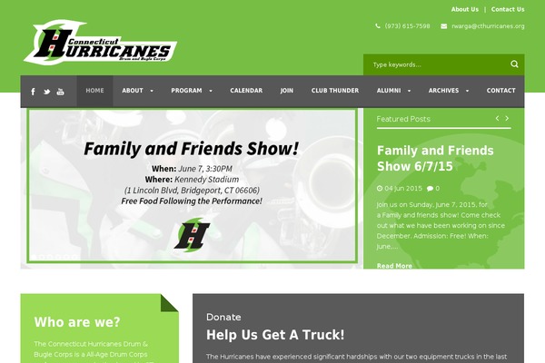 Charity Hub v1.05 theme site design template sample