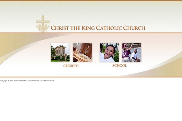 Default theme site design template sample