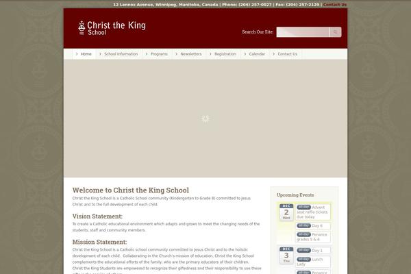 Inspired theme site design template sample