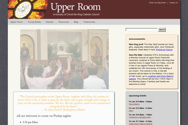 Site using Black Studio Touch Dropdown Menu plugin