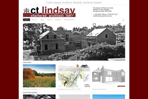 Architekttheme theme site design template sample