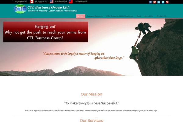 Site using Awesome Social Icons plugin