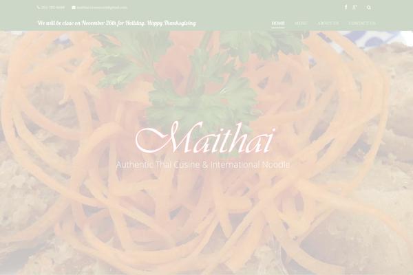 ctmaithai.com site used Pronto