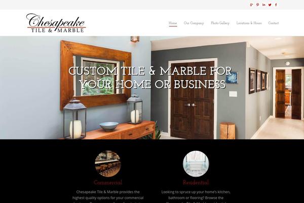 Vortex theme site design template sample