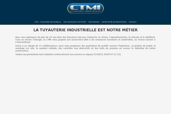 ctmi-france.com site used Ctmi_theme