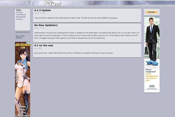 ctmod.net site used Hestia-child