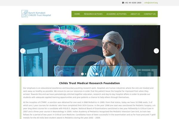 ctmrf.org site used Pixeltech