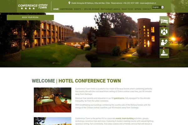 Restinn theme site design template sample