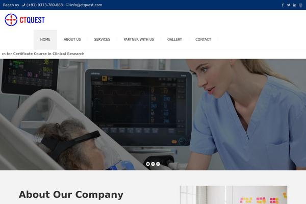 Site using T4B News Ticker plugin