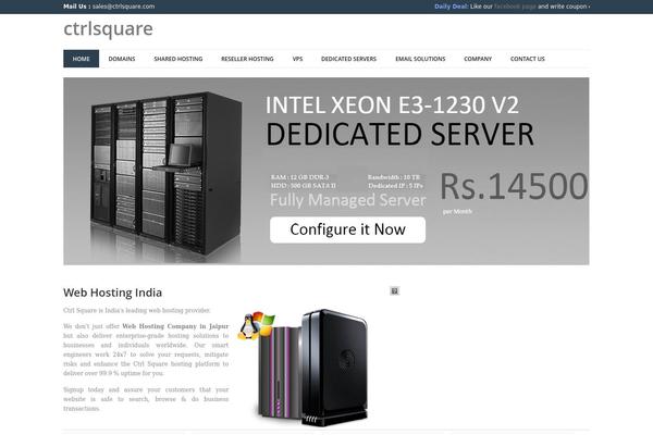 Goodnex theme site design template sample