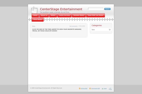 Modern Notepad theme site design template sample