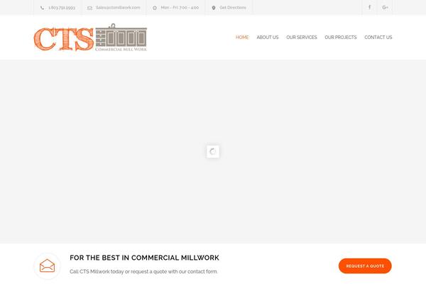 Renovate-child theme site design template sample