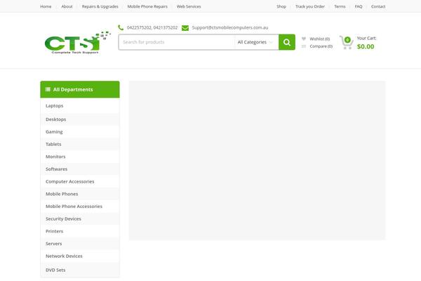 MediaCenter theme site design template sample
