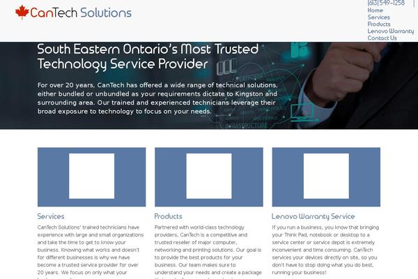 Enlightenment theme site design template sample