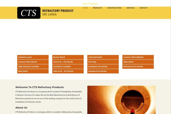 ctsrefractory.com site used Yolo-naveda