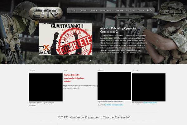 Feather theme site design template sample