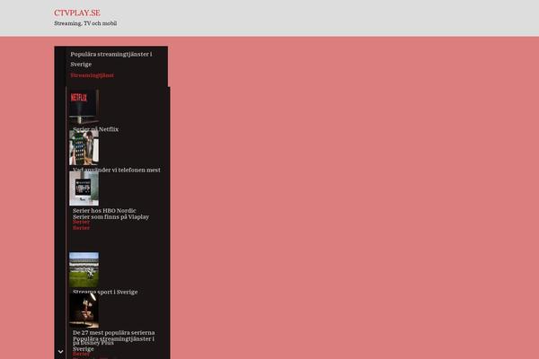 PressBook theme site design template sample