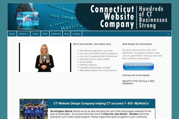 Canvas515 theme site design template sample