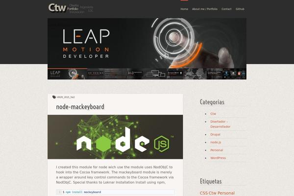 Folder theme site design template sample
