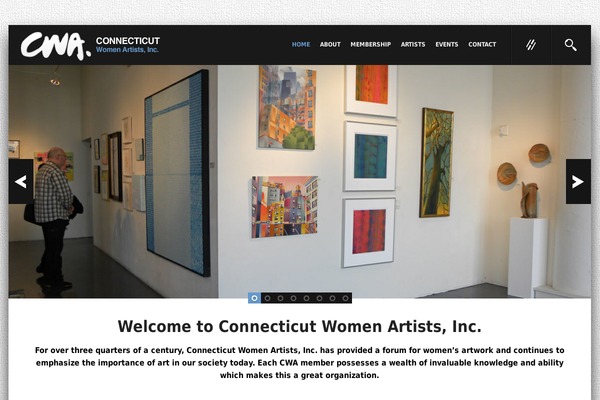 ctwomenartists.org site used Damaris
