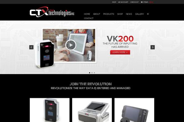 Site using Wp-stock-ticker plugin