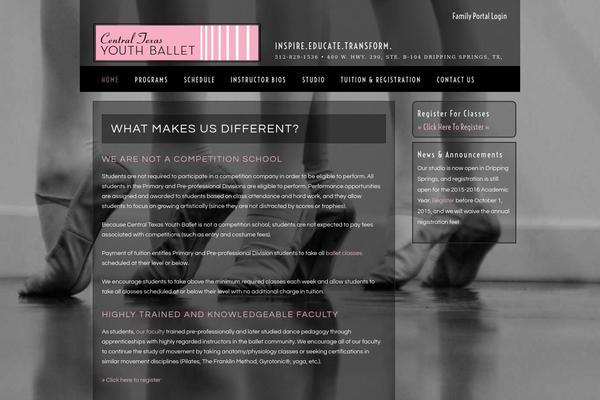 ctyballet.com site used Ctyb
