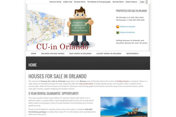 OpenDoor theme site design template sample