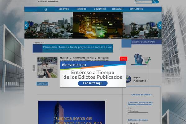 Site using Bootstrap collapse plugin