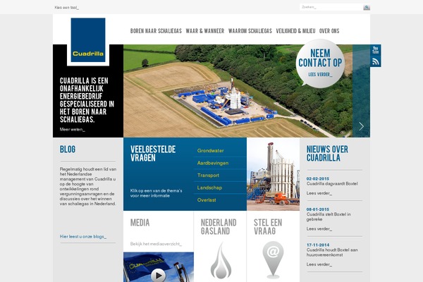 cuadrillaresources.nl site used Cuadrilla