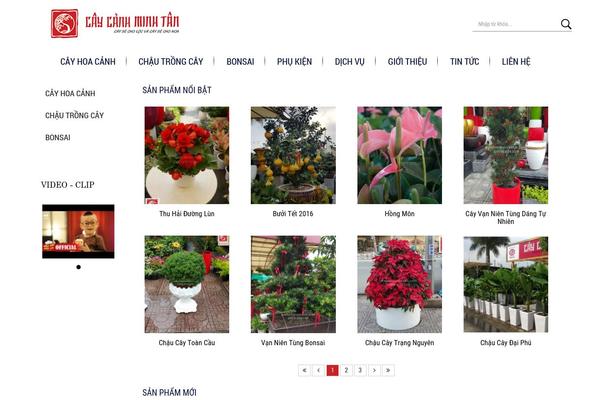 cuahangcaycanh.com site used Wooshop