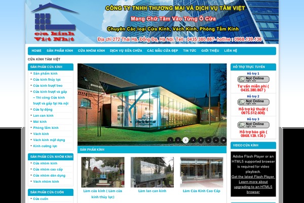 cuakinhviet.com site used Noithat