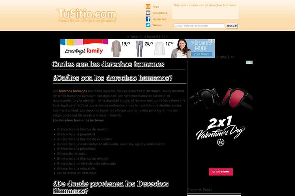 blogsbeta-orange theme websites examples