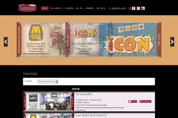 Site using All-in-One Event Calendar plugin