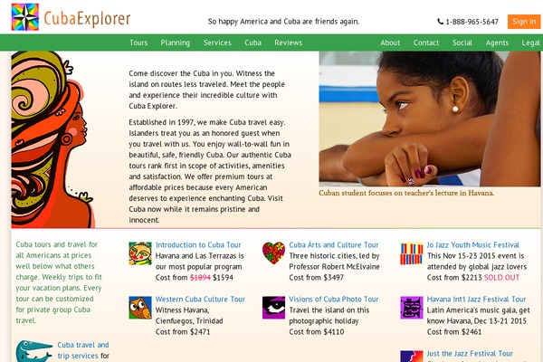 cubaexplorer.ca site used Systour