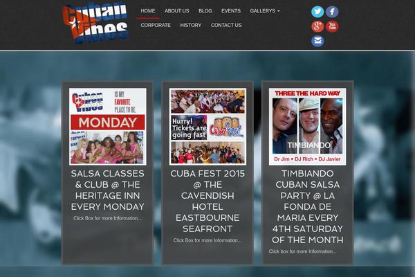 Parallax Pro theme site design template sample