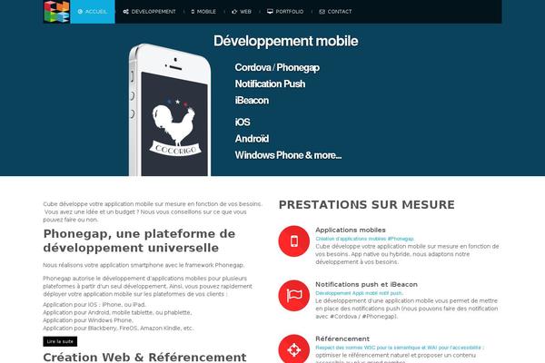 EFFEKTIVE theme site design template sample