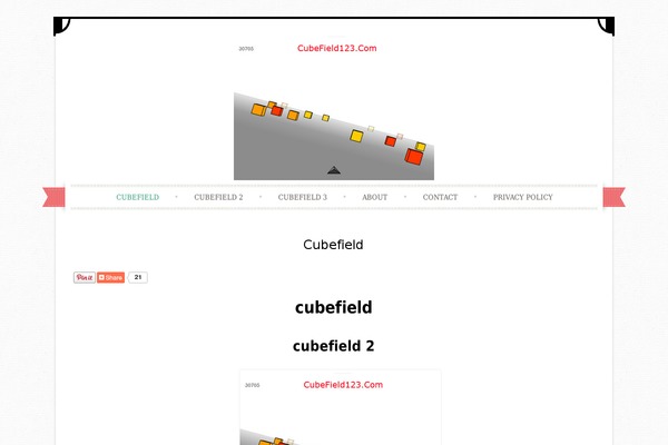 Sugar and Spice theme site design template sample