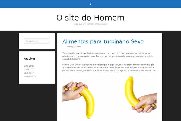 Mantle theme site design template sample